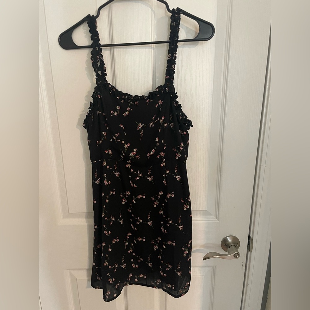 Lulus Mini Floral Lined Dress